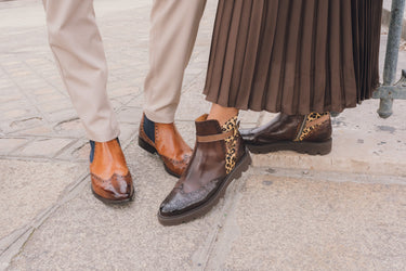 Stiefeletten im Budapester Stil - Melvin & Hamilton
