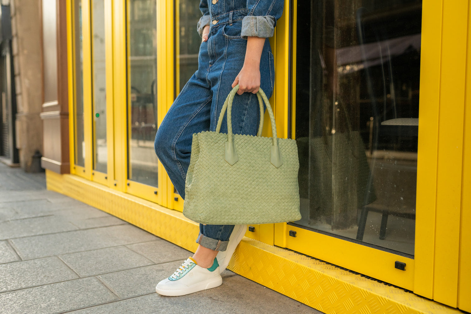 Handgeflochtener Shopper Kimberly Melvin & Hamilton